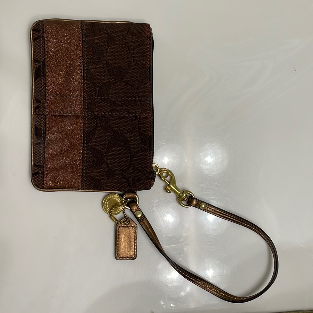 New coach wristlet